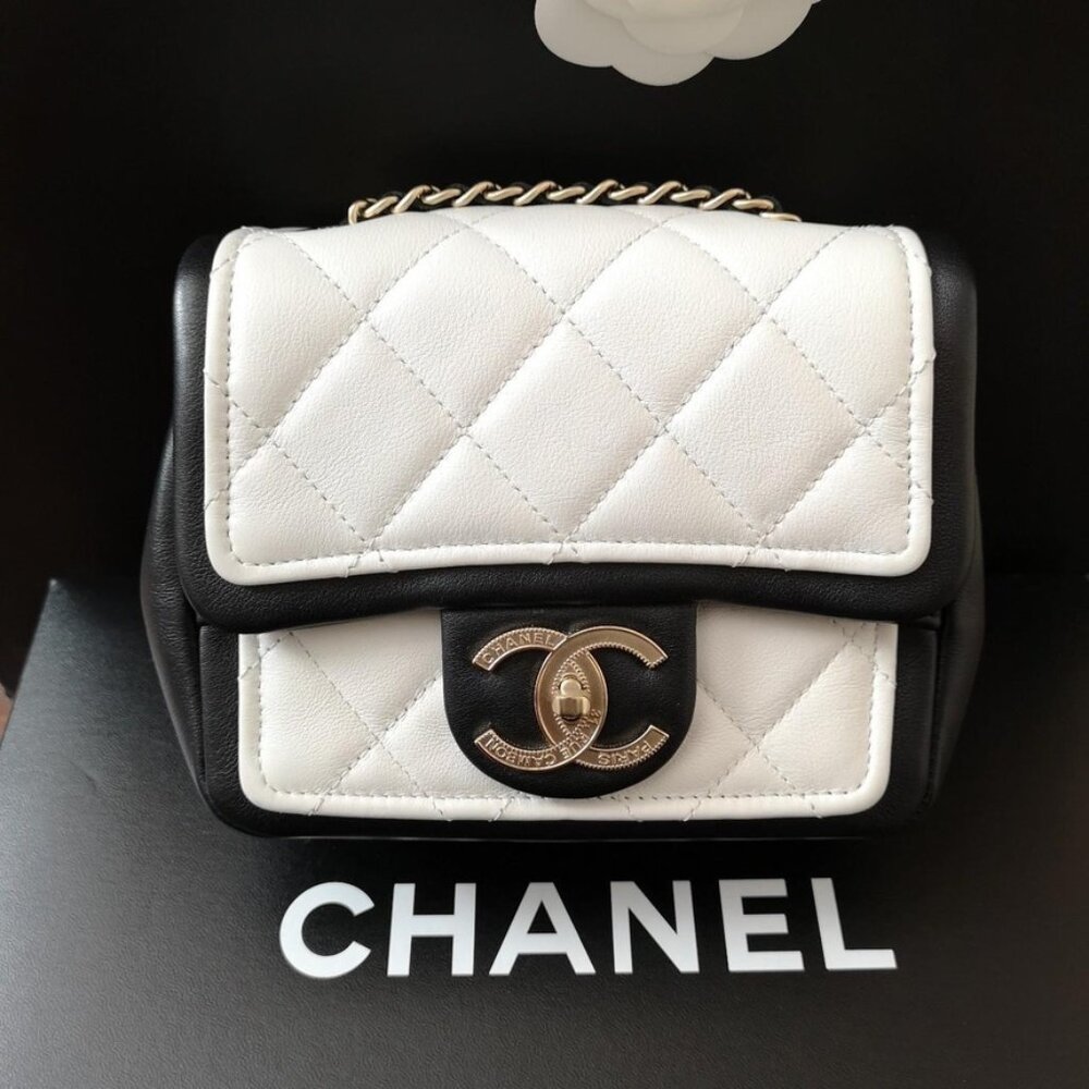 Chanel square mini single flap